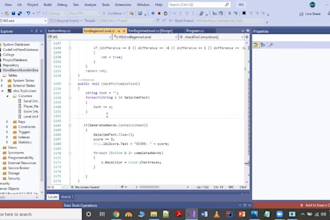 do csharp dotnet linq database project, task for desktop and console
