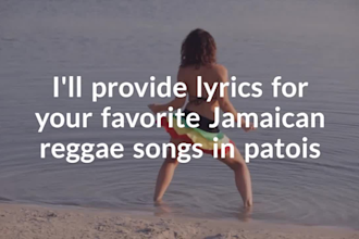 explain jamaican reggae and dancehall song lyrics