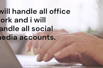 personal manager social media manager and admin support