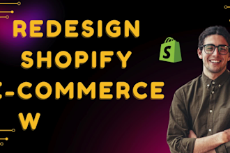 redesign shopify ecommerce website development, customily, shopify conversion