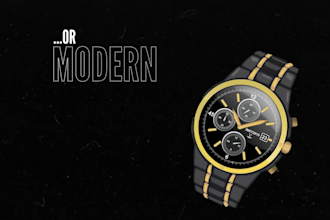do minimalist logo for your watch brand