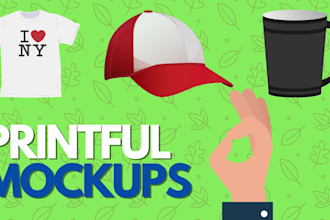 make any mockups on printful