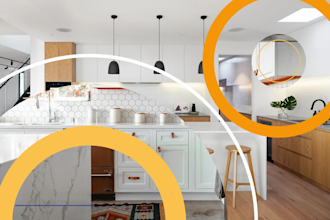 design your dream kitchen, interior realistic render