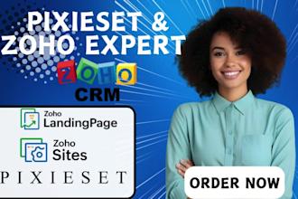 design and redesign responsive zoho sites zoho recruit pixieset website