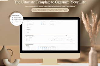 do ultimate notion planner notion template notion planner aesthetic notion