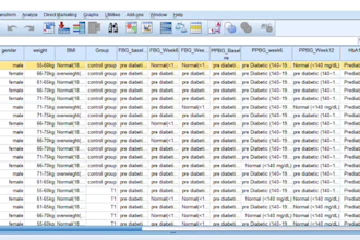 do a statistical analysis of data using spss