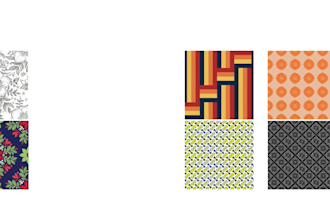 design a seamless story driven pattern for brands