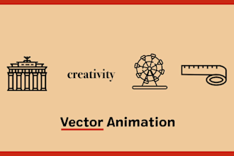 animate still vectors and images for your website or video