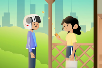 do a creative storytelling whiteboard video animation ad