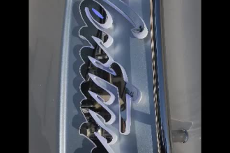 design a light up boat name for you