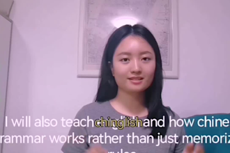 teach and tutor you chinese mandarin