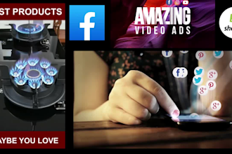 create converting tiktok and facebook dropshipping video ads