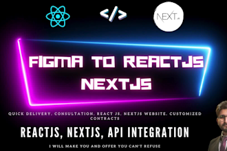 convert figma to react and nextjs