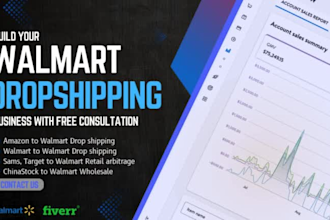 be your walmart 2 step dropshipping VA and wfs VA walmart dropshipping VA