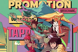do manga webcomic webtoon wattpad promotion organically