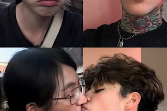 make happy birthday wish video or make kiss and hug video