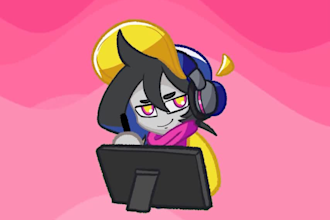 custom chibi pngtuber with smooth animations for streaming