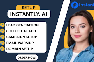 set up instantly ai, cold email outreach, email campaign, automation, campaigns