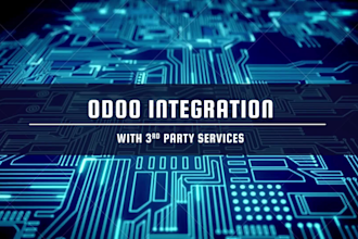integrate odoo with third party applications and api