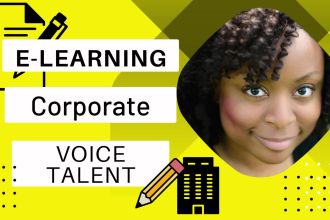 record an elearning, explainer or corporate narration