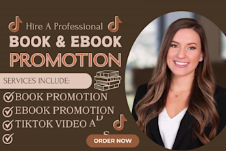 viral tiktok booktok promotion booktok book ranking book ebook marketing