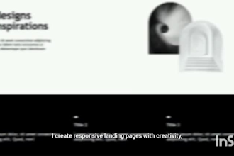 design landing pages, or sale pages