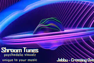 create a trippy, psychedelic, music visualizer for your song