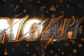 do create a 3d text animition intro video