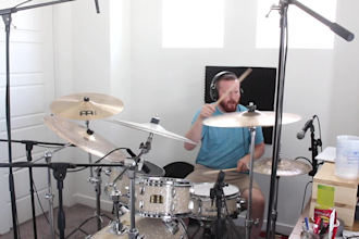 record dope prog rock drums on your song