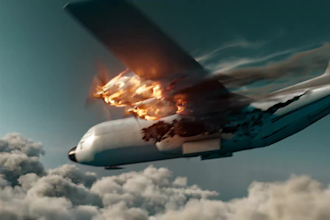 do pyro explosion, fire, smoke, destruction, particles simulation in houdini fx