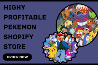 design pokemon card tshirt design pokemon anime card game shopify store website
