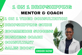 be your dropshipping mentor shopify mentor shopify expert dropshipping coach