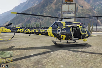 create a custom polmav helicopter livery for fivem