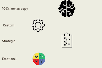 write persuasive, high converting sales copy in english or french