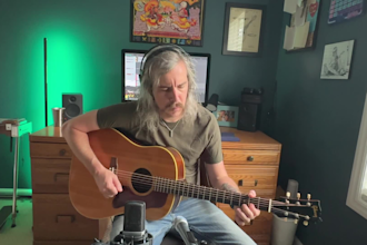 record bluegrass guitar for your song
