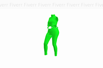 do sewing pattern tech pack 3d design animation for you
