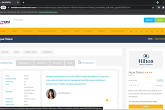 develop travel agency website