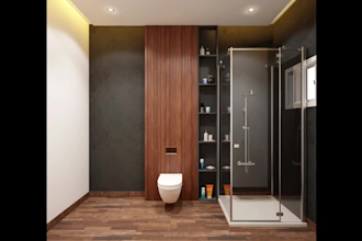 design luxurious bathroom and provide realistic 3d renders