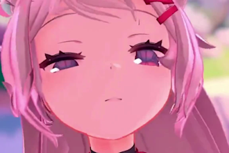 create live2d anime art, vtuber rigging, pngtuber, twitch emote, vseeface, vroid