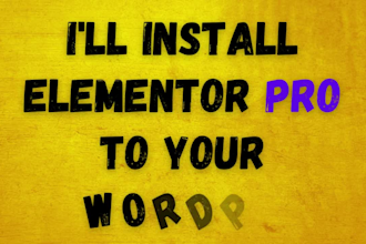 install elementor pro and astra pro to your wordpress
