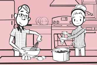 create 2d animations, explainers in german