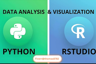 do r programming, r coding and python projects for you