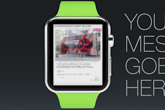 create an advert for your Apple Watch App
