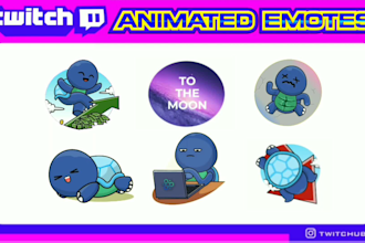 make animated emotes GIF for twitch channel