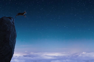 create safe jump company intro or ads
