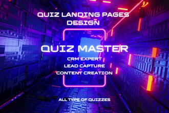 make lead generation quizzes and personality tests as requested