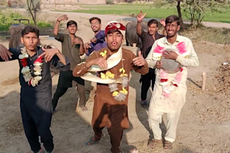 do crazy african happy birthday video wish with funny dance