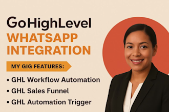 gohighlevel whatsapp integration ghl workflow automation trigger ghl salesfunnel