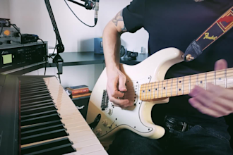 record professional electric guitar tracks for your song