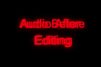 professionally edit, clean and fix your audio file